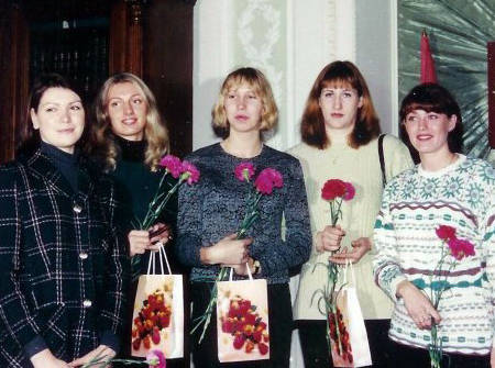 Ирина Бестужева, Наталья Белоусова, Наталья Воробьева, Наталья Алимова, Елена Созина
